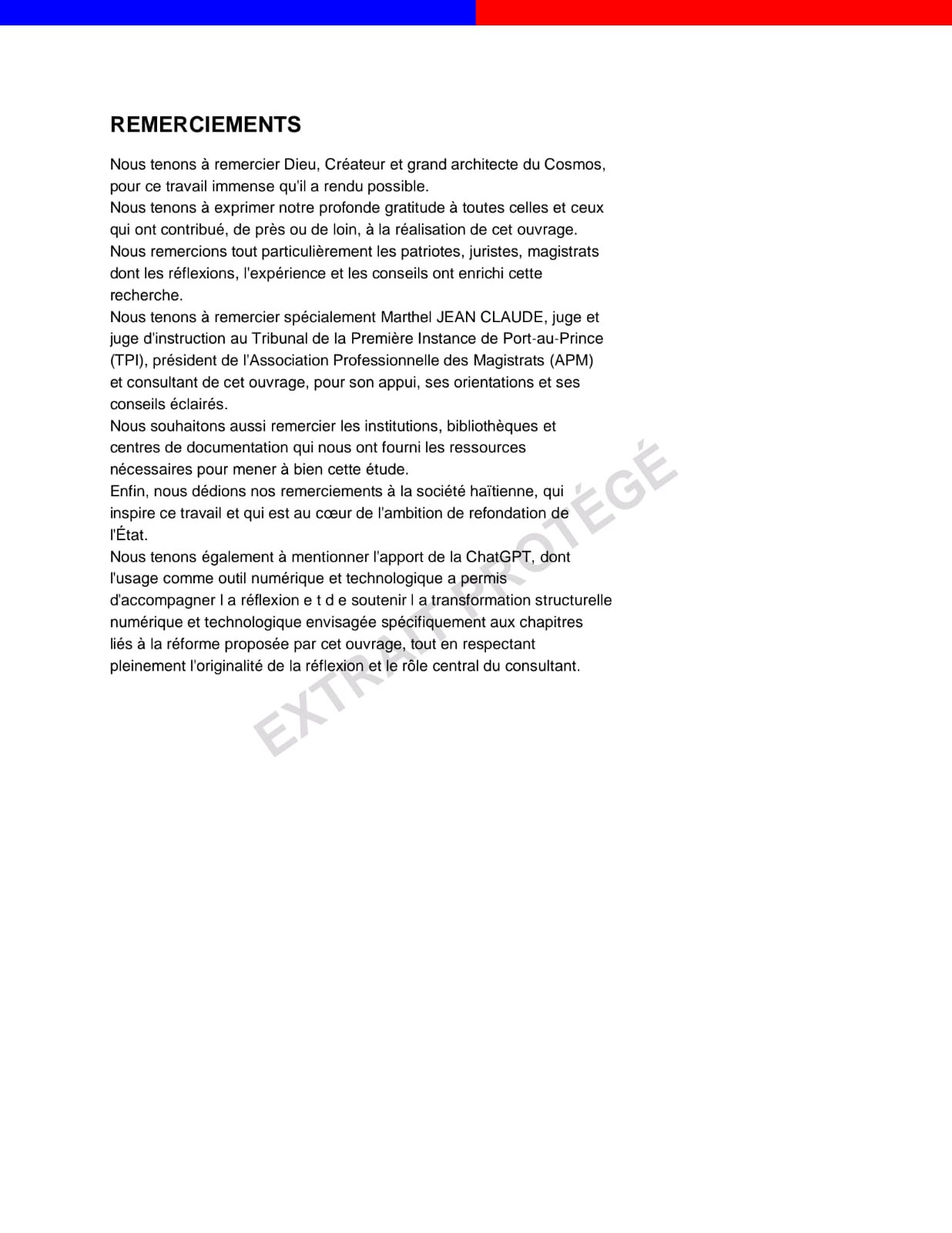 REFONDATION DE L'ÉTAT HAÏTIEN POUR UNE TRANSFORMATION STRUCTURELLE NUMÉRIQUE ET TECHNOLOGIQUE